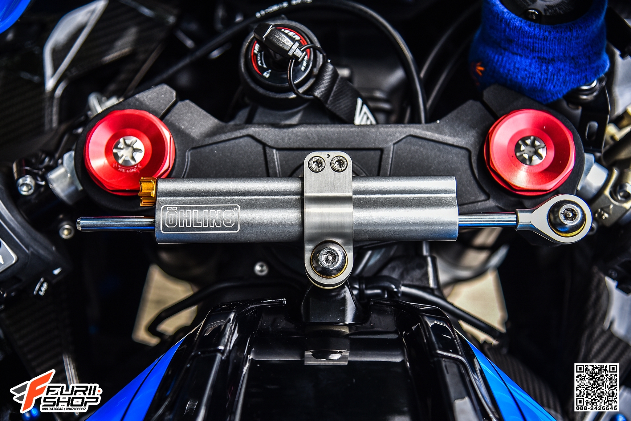 กันสบัด กันสะบัด OHLINS FOR KAWASAKI ZX10R (SD 021)