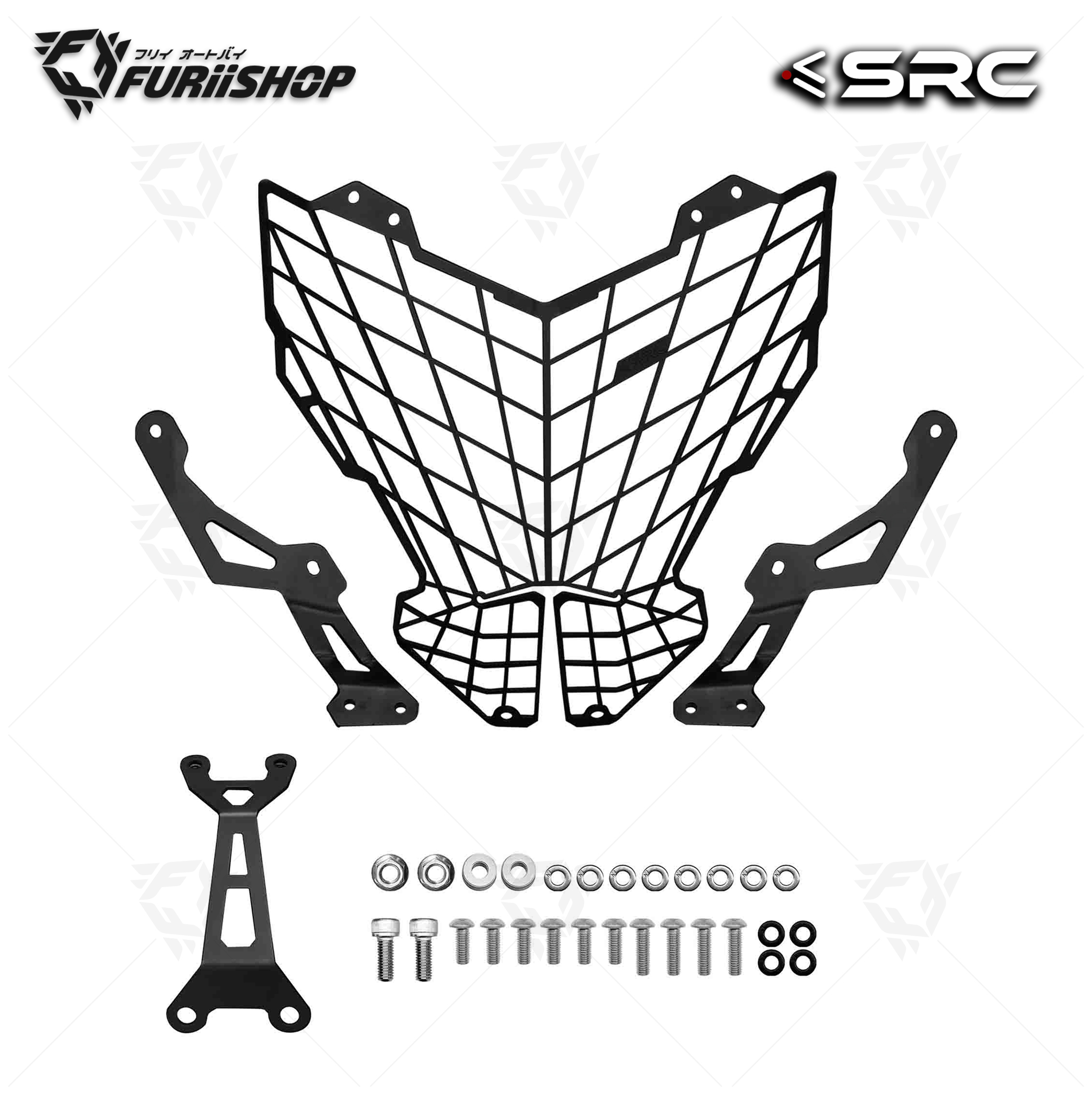 การ์ดไฟหน้า HEADLIGHT GUARD SRC FOR HONDA NC750X (DCT)