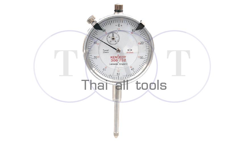 ไดอัลเกจ 25 x 0.01 x 0-100 PLUNGER DIAL GAUGE KENNEDY