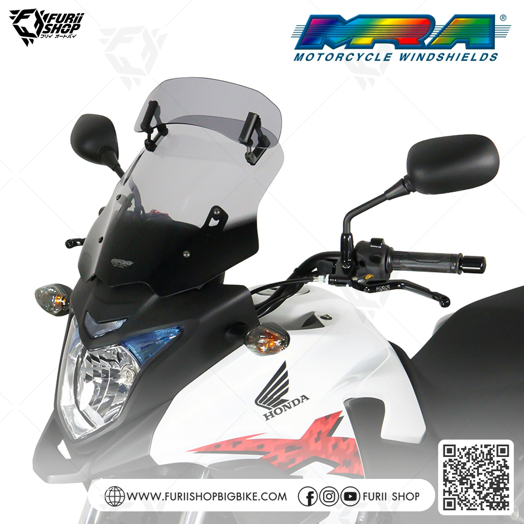ชิลด์ MRA Windshield 2 Steps : for Honda CB500X 2013-2015