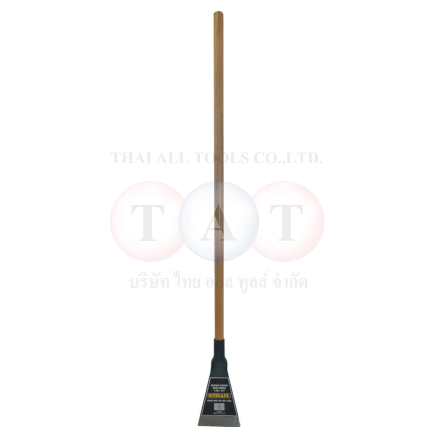 Sitesafe.ROOFING SCRAPER WOOD HANDLE 1.4M/54"