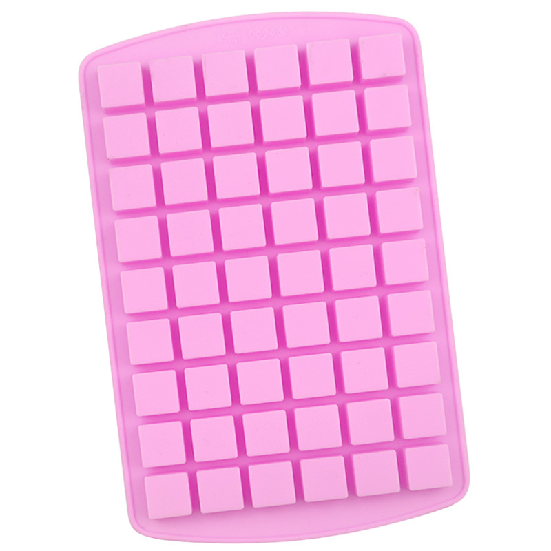 แม่พิพม์ซิลิโคน พิพม์วุ้น พิมพ์ฟองดองสีเหลี่ยม 54 ช่อง ขนาด1.5*1.5 cm