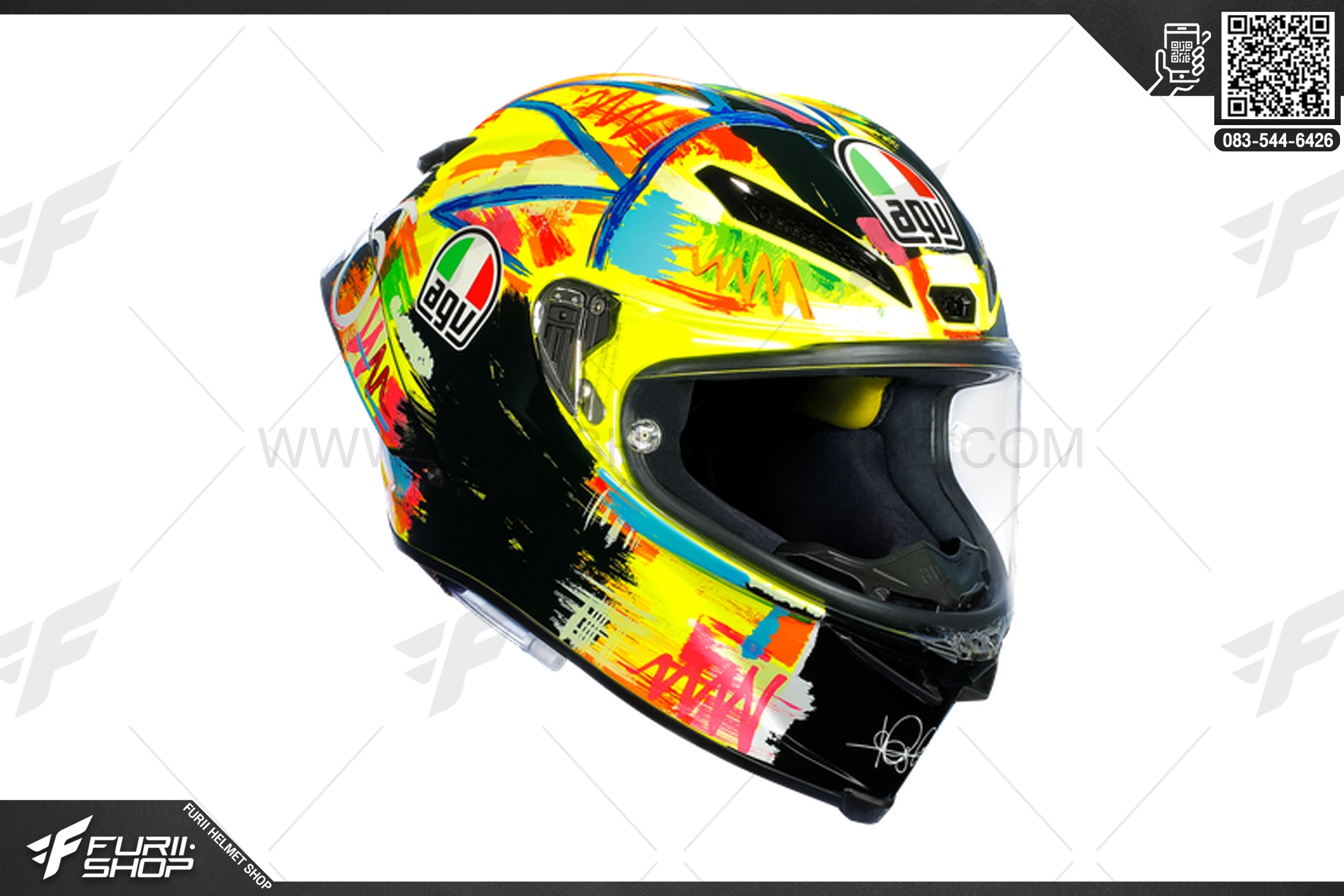หมวกกันน็อค AGV Pista GP R Carbon Winter Test 2019