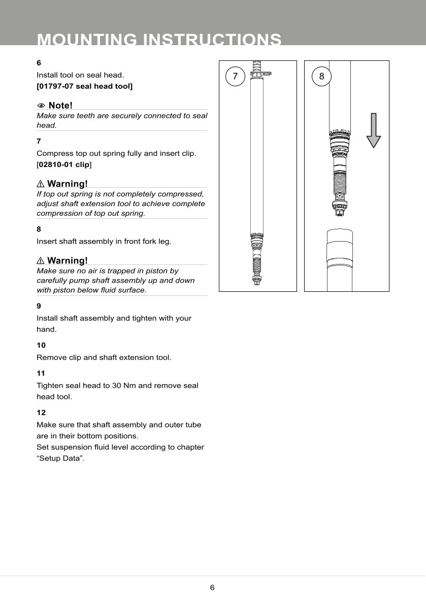 สปริงโช้คหน้า Ohlins FKR109 For Honda CBR1000RR SP (Öhlins FL 910) 2014-2016