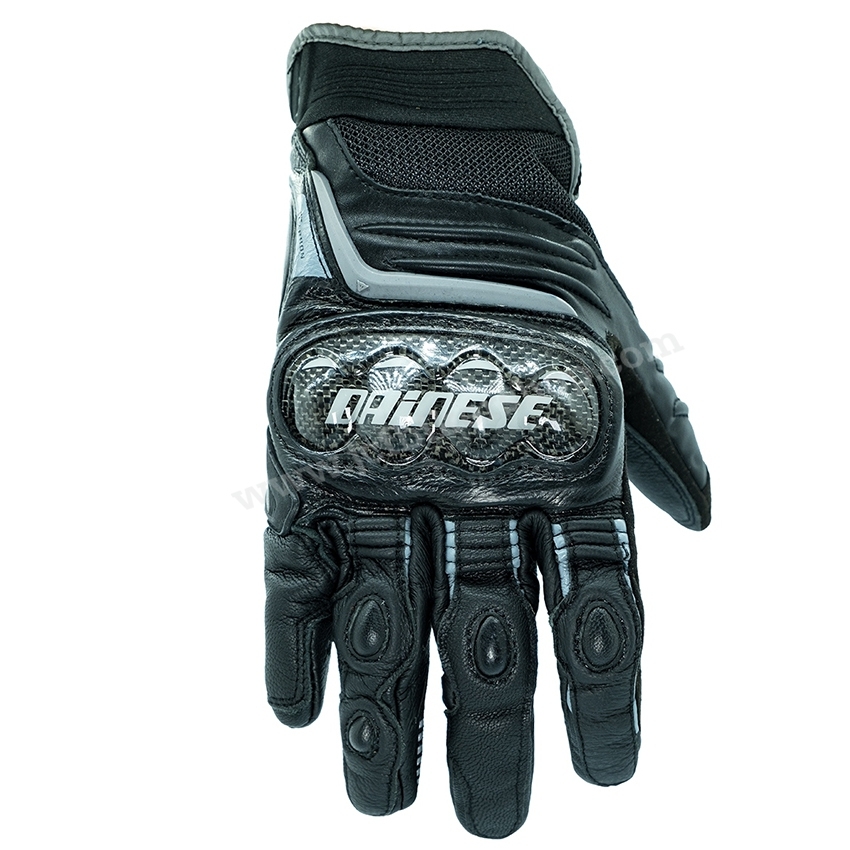ถุงมือมอไซค์ ถุงมือมอเตอร์ไซค์ ถุงมือขับมอเตอร์ไซค์ ถุงมือ Dainese รุ่น Carbon Short D1