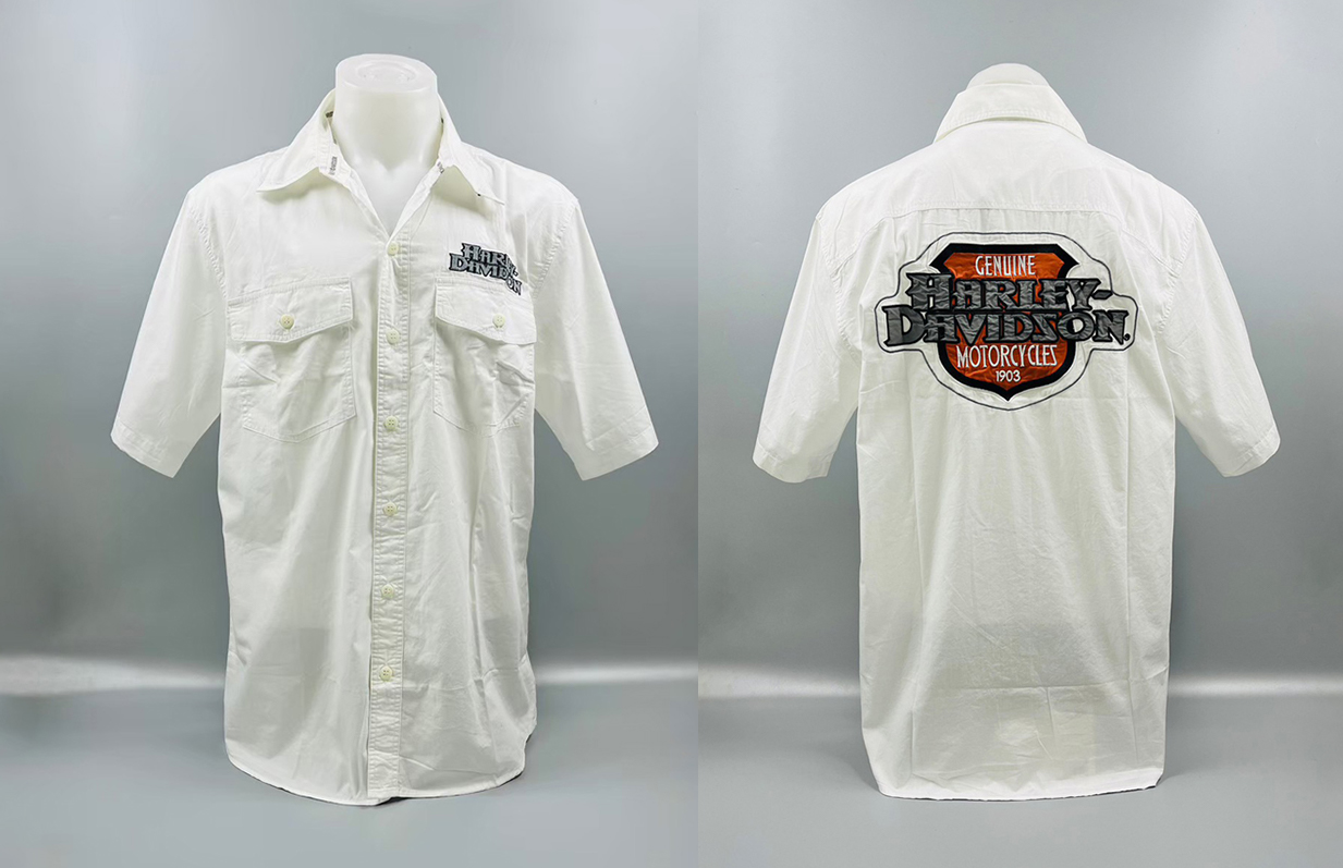 เสื้อ Shirt H-D 97643-13VM แขนสั้น ไซส์ L