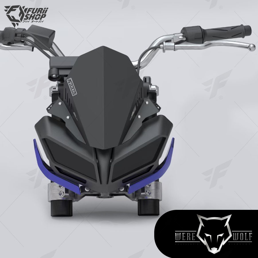ชิลด์หน้า Were Wolf X-01 : for Yamaha MT09 2017-2020
