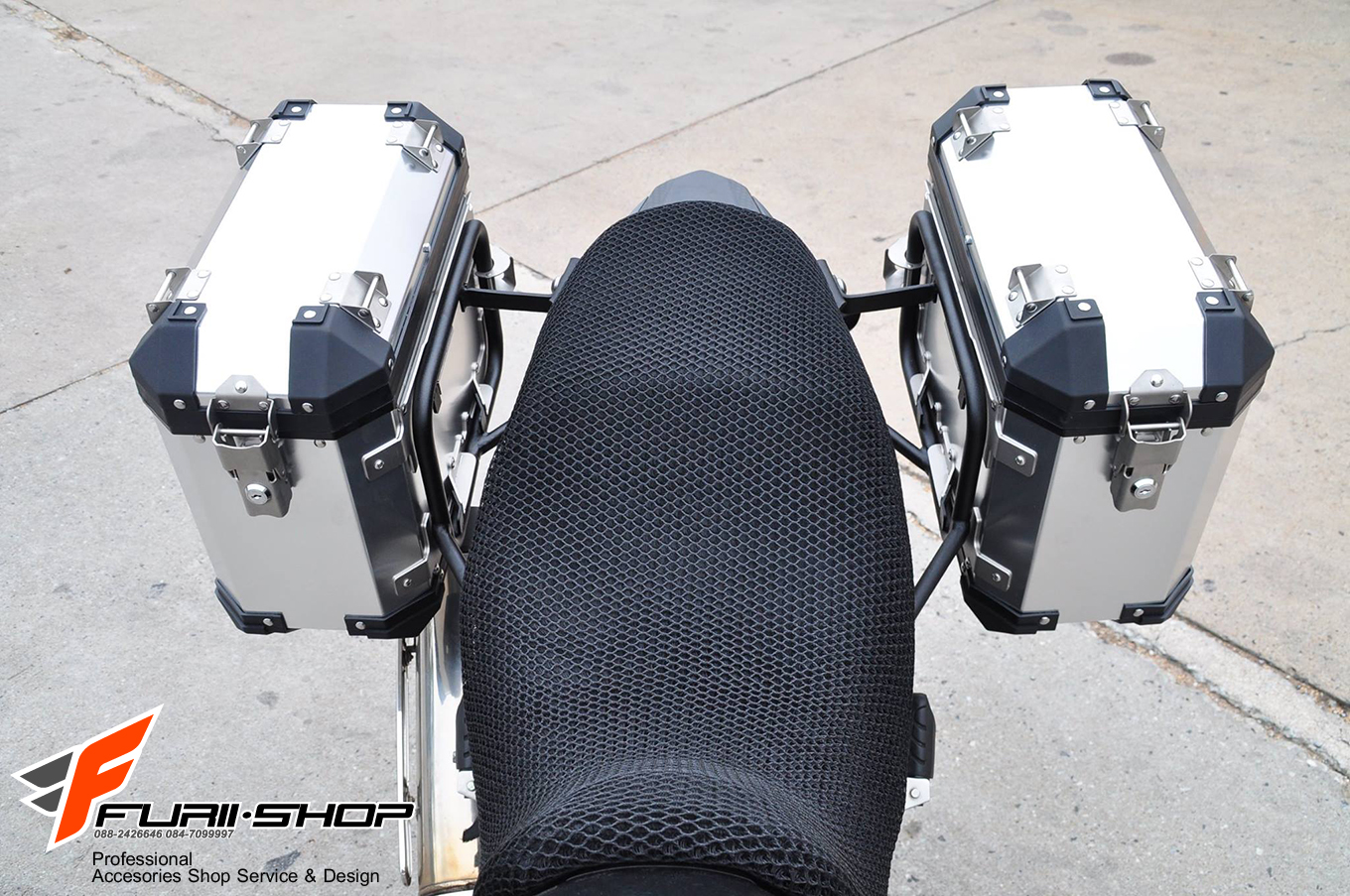 ชุดยึดแร็คปิ๊บข้าง ADV-TECH FOR CB500X 2016