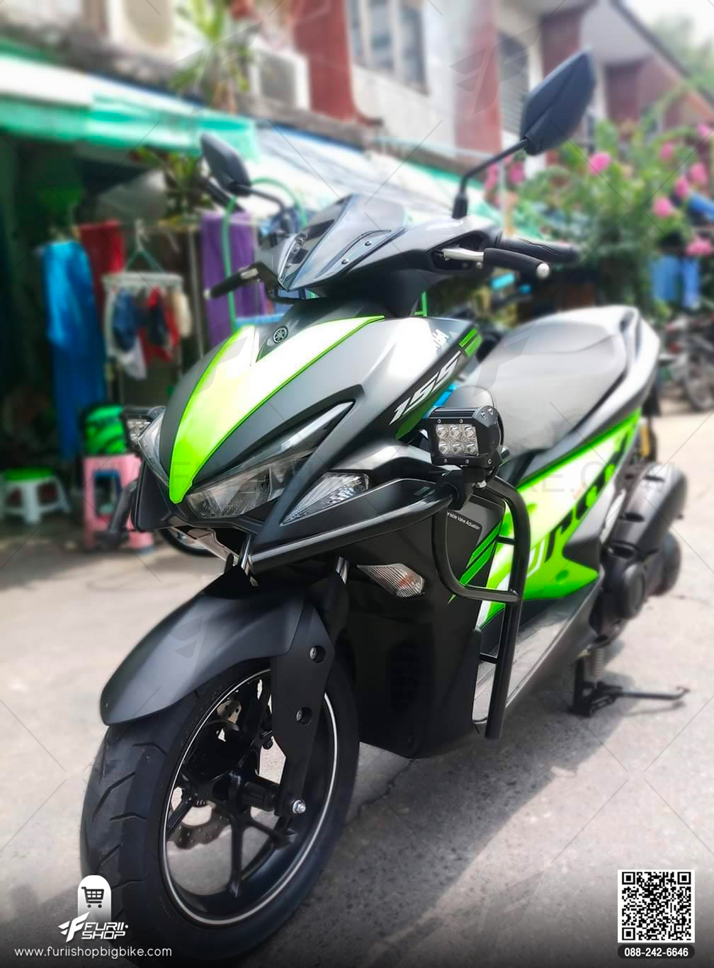 แคชบาร์ งานไทย For Yamaha Aerox