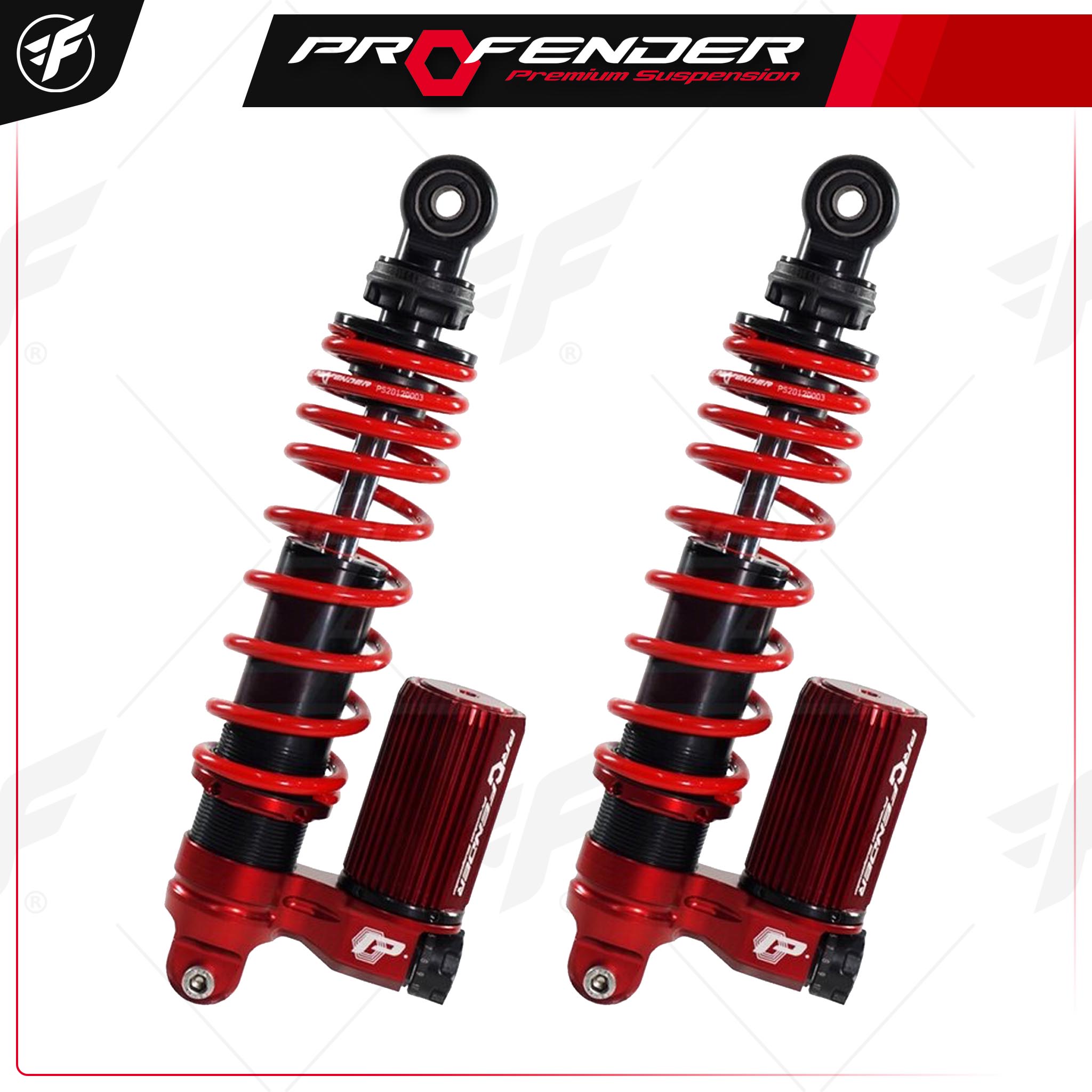 โช๊ค PROFENDER SERIES X FOR YAMAHA NMAX 155 PMXS-YA2003-S(RD)