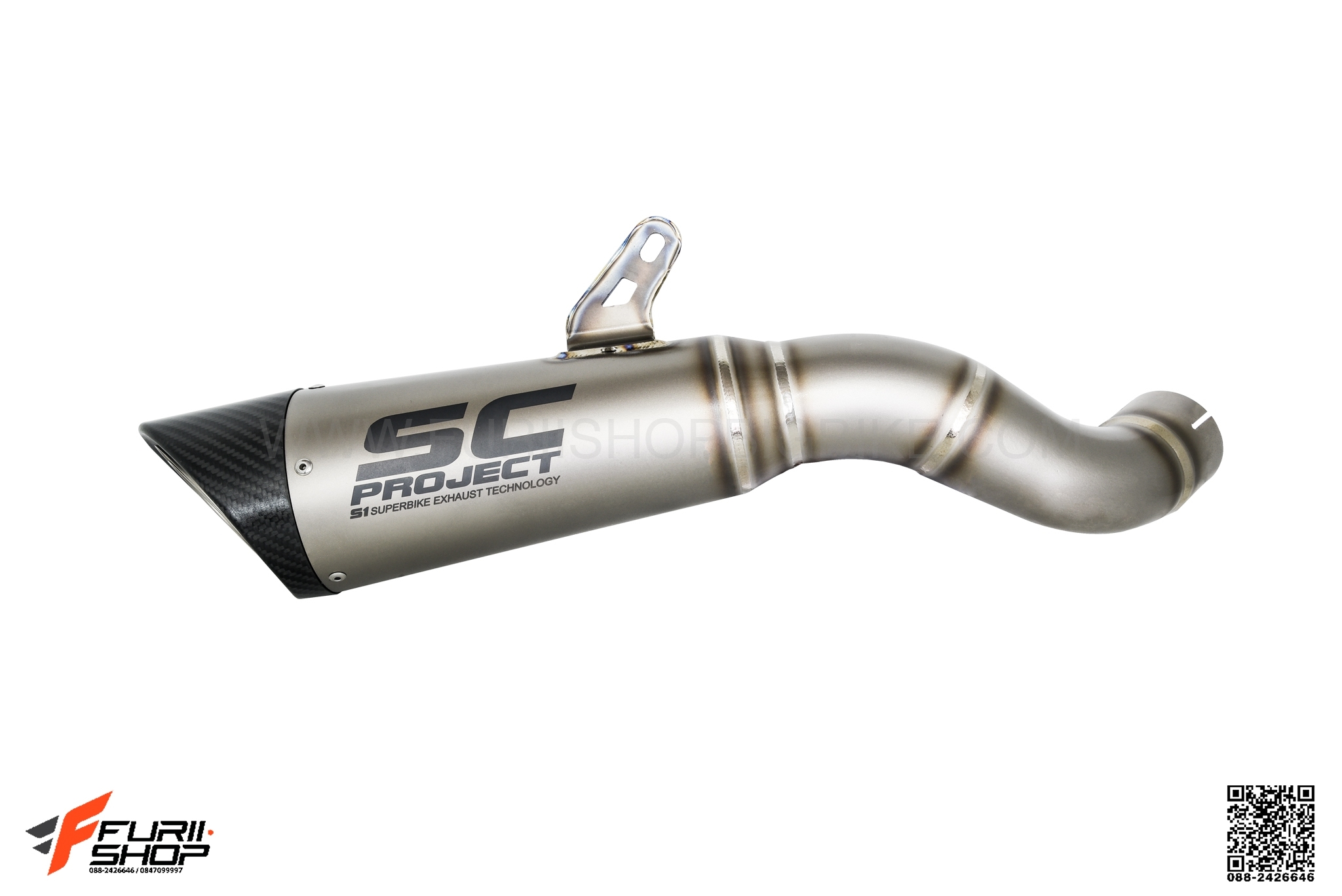 ท่อมอเตอร์ไซค์ SC PROJECT S1 MUFFLER FOR KAWASAKI Z900 ท่อแต่ง ท่อสูตร ท่อบิ๊กไบค์ ท่อBigbike ท่อไอเสีย