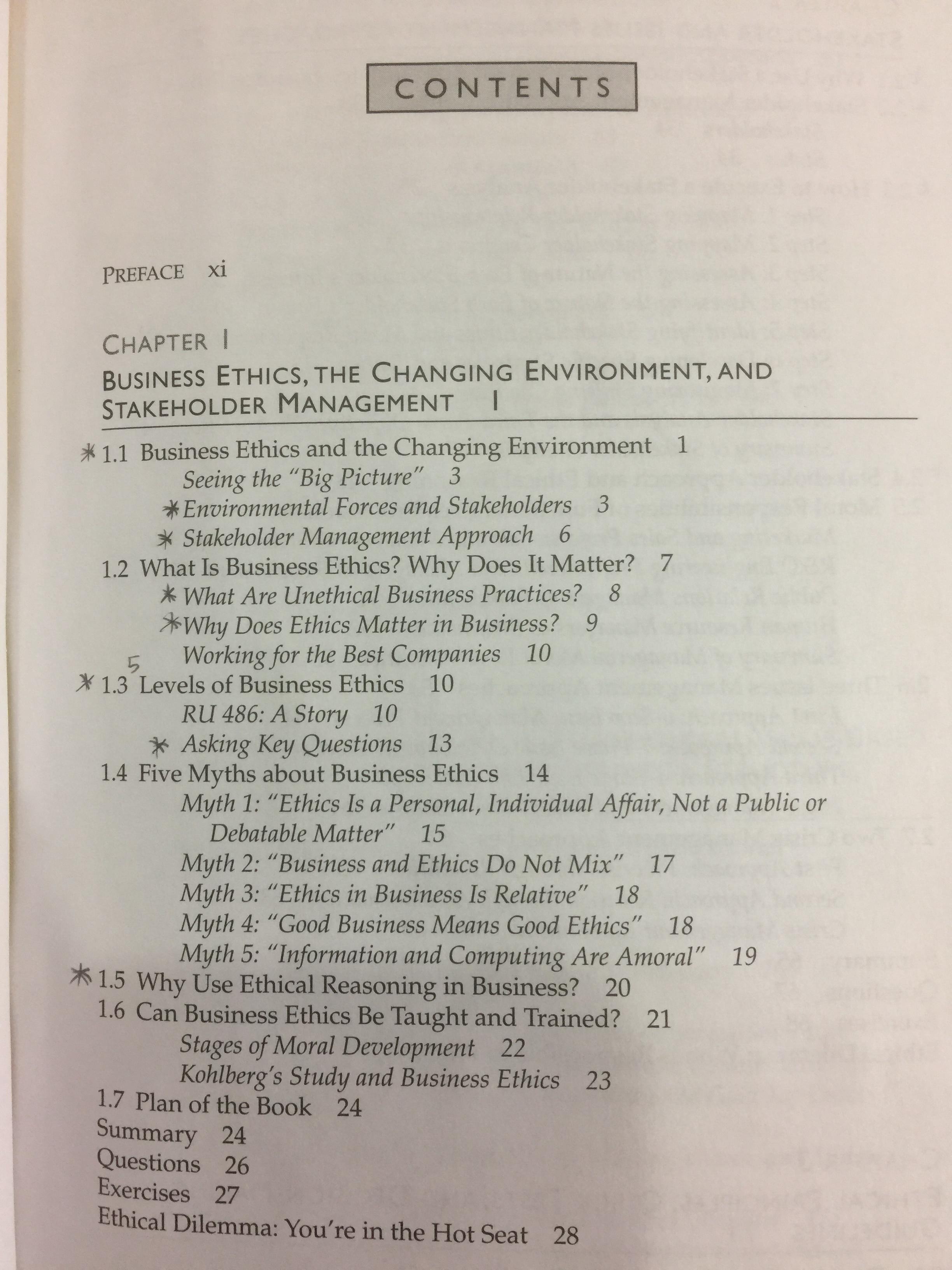 BUSINESS ETHICS. A Stakeholder and Issues Management Approach. ผู้เขียน Joseph W. Weiss 0 กก.