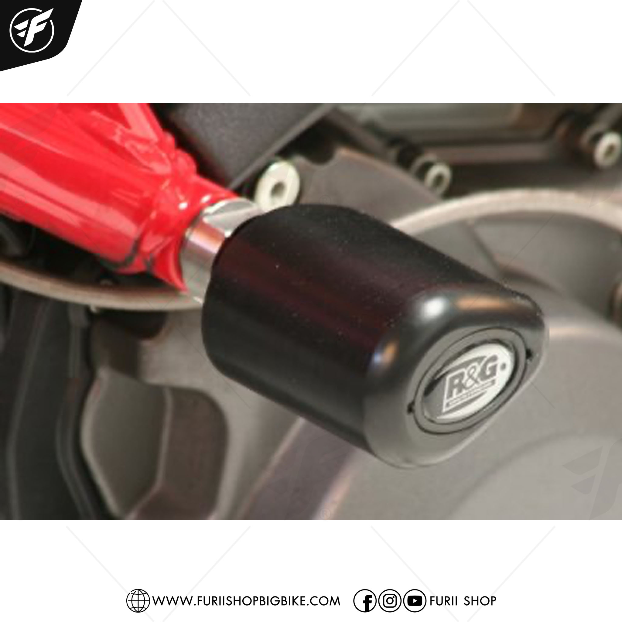 กันล้มกลาง R&G CRASH PROTECTOR FOR Ducati Monster 795,696,796,1100