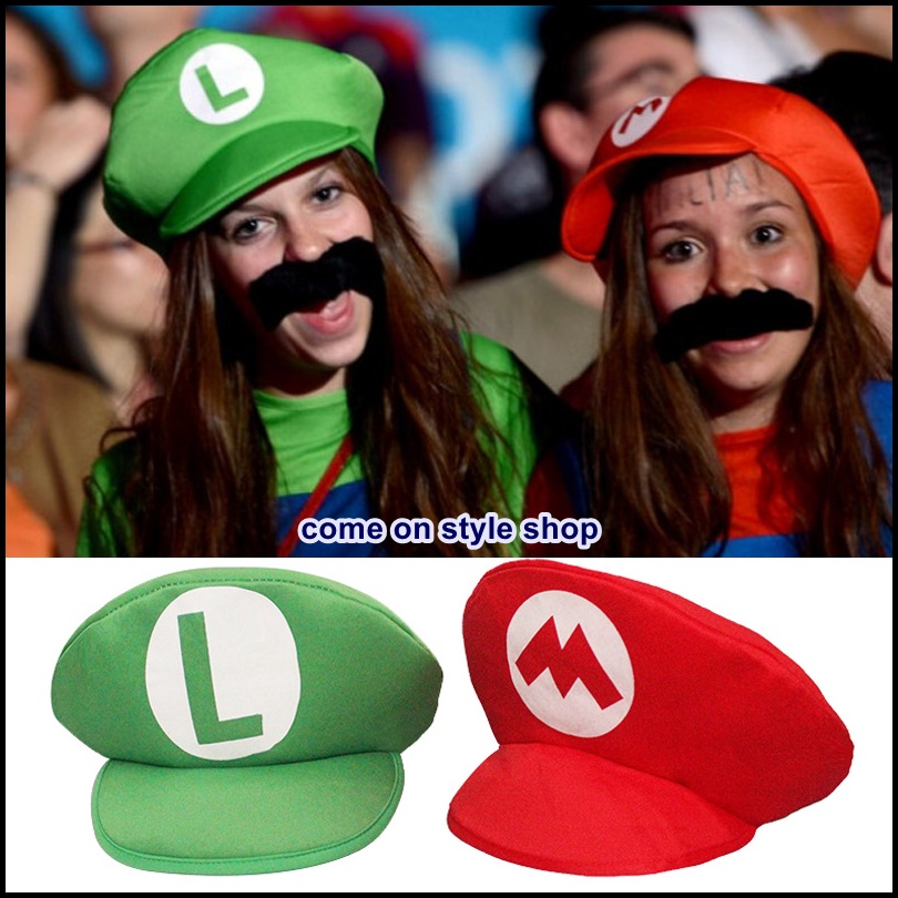 หมวก Mario Bros หมวกการ์ตูน