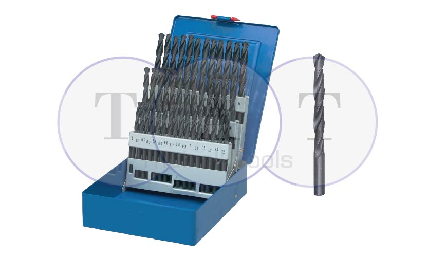 ชุดดอกสว่านเจาะเหล็ก 41 ชิ้น 6-10mmx0.1mm HSS S/S R-FDRILL SET SENATOR