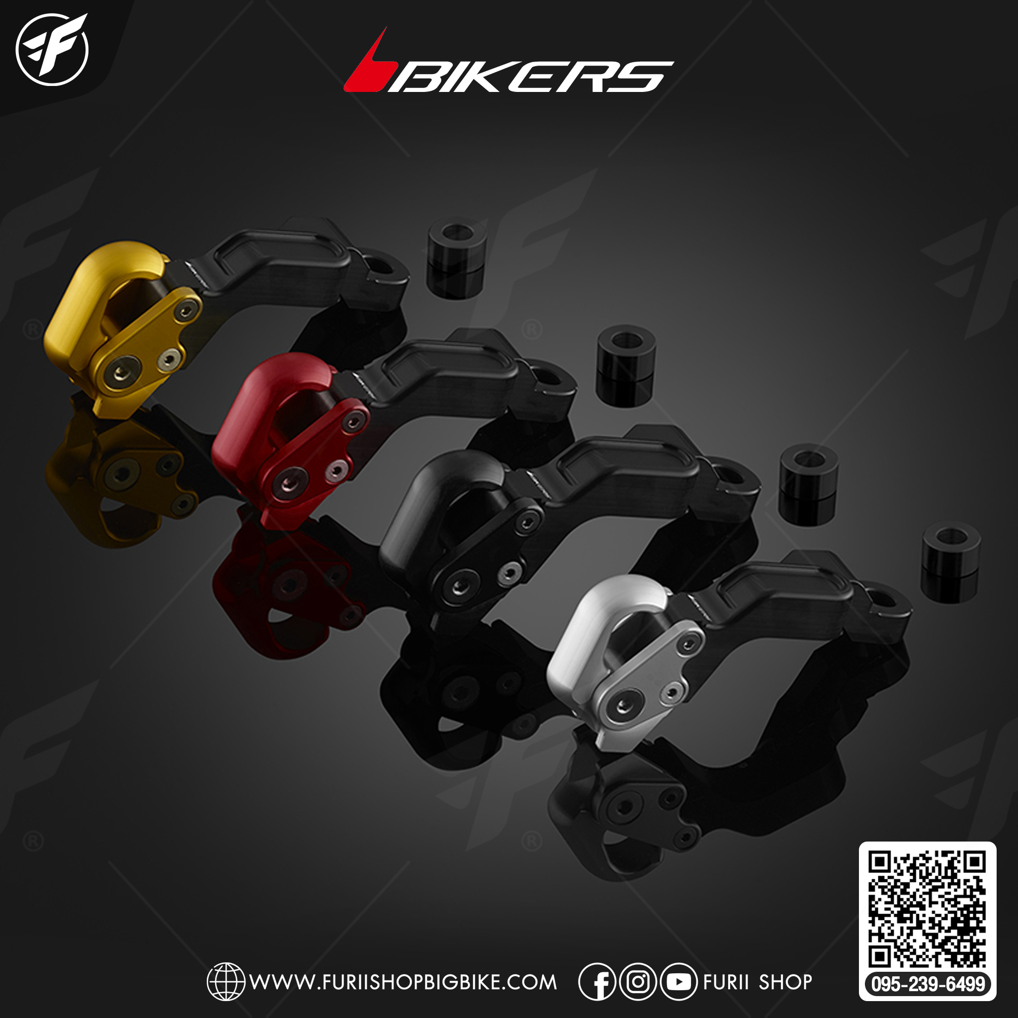 Bikers ชุดที่แขวนของ for Malaguti Madison150