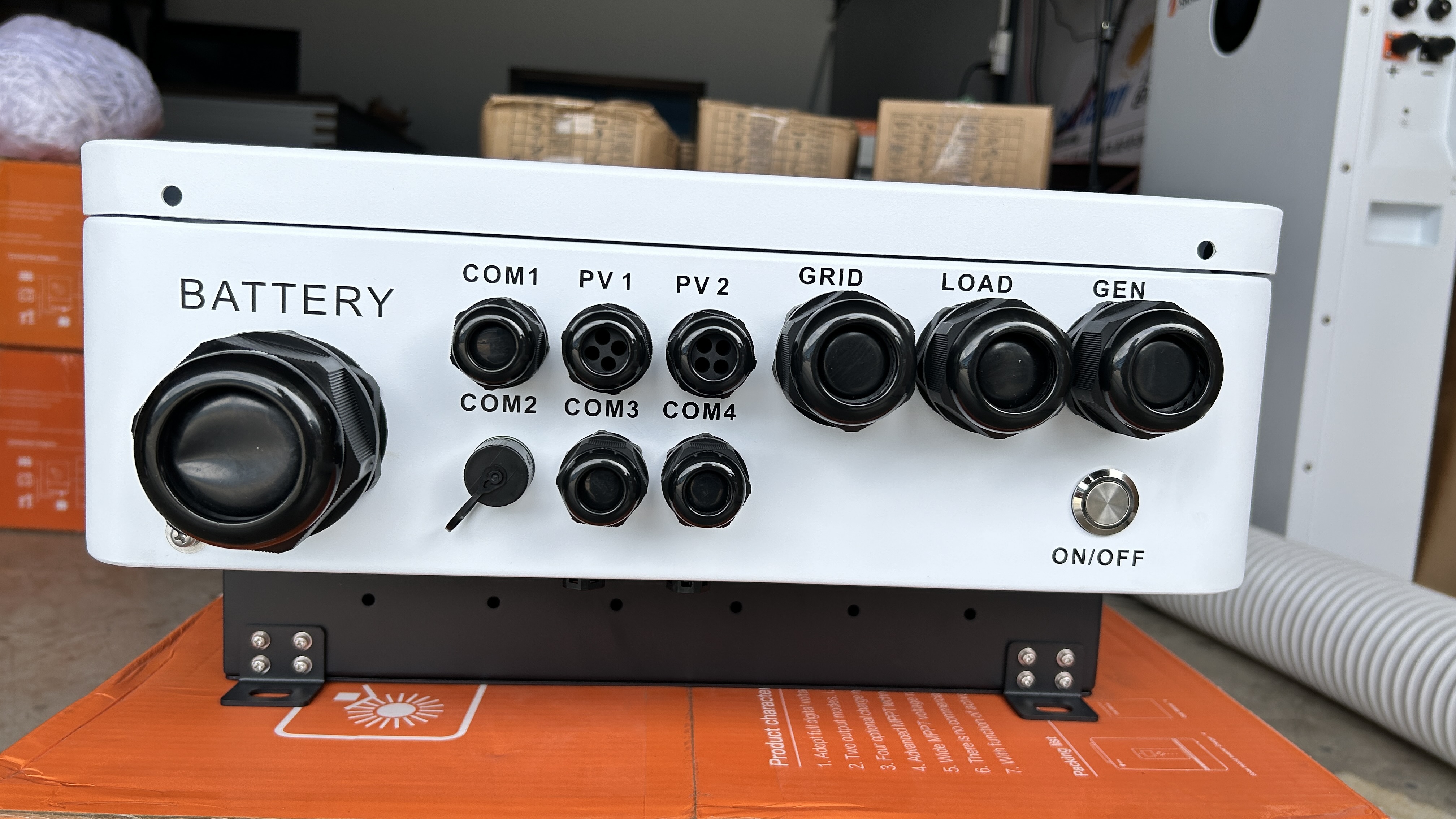 SRNE Hybrid On/off grid inverter 8kW ไฮบริดออนกริด/ออฟกริด รองรับการไม่ต่อแบต