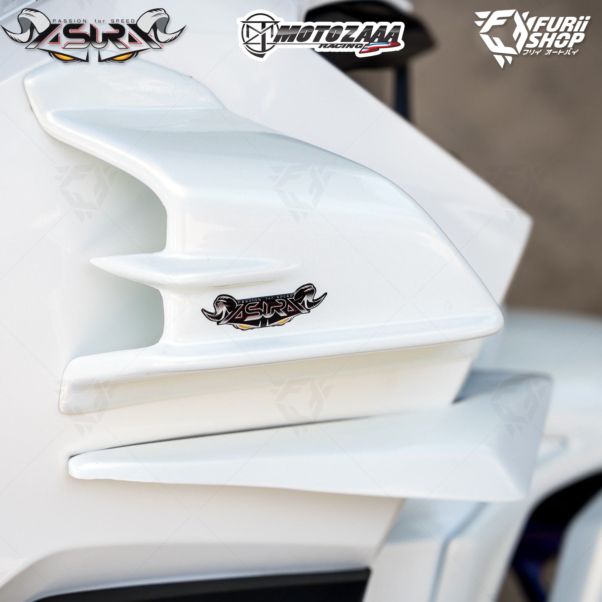 แลมแอร์ AsurA MOTOZAAA : For Honda Click 160 By Furii Shop