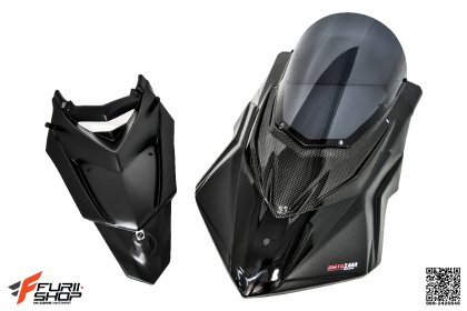 ชิวหน้า MOTOZAAA V.2 สีดำ FOR KAWASAKI Z1000