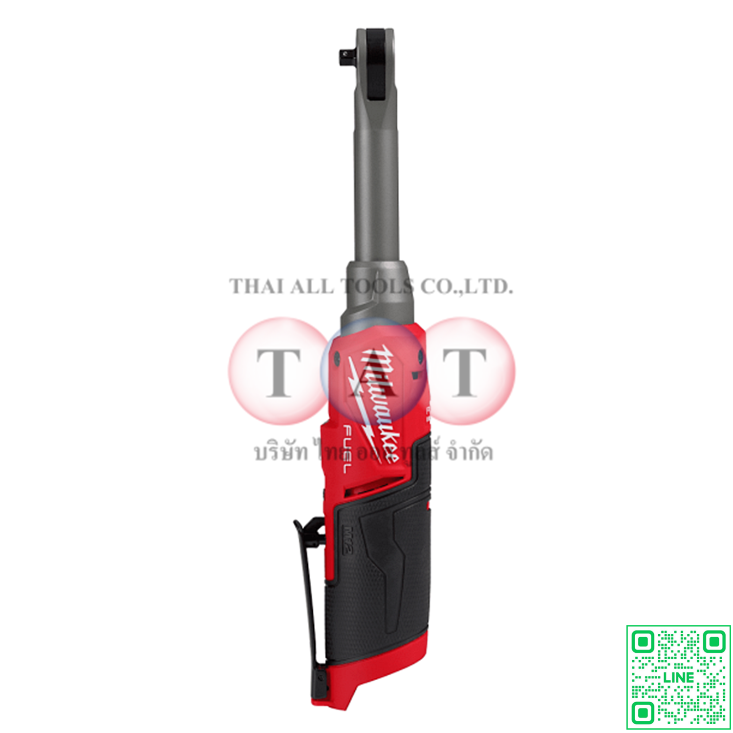 Milwaukee M12 FUEL Extended Reach High Speed Ratchet FHIR14LR-0 | ประแจบล็อกด้ามฟรีไร้สาย คอยาว เร็ว แรง