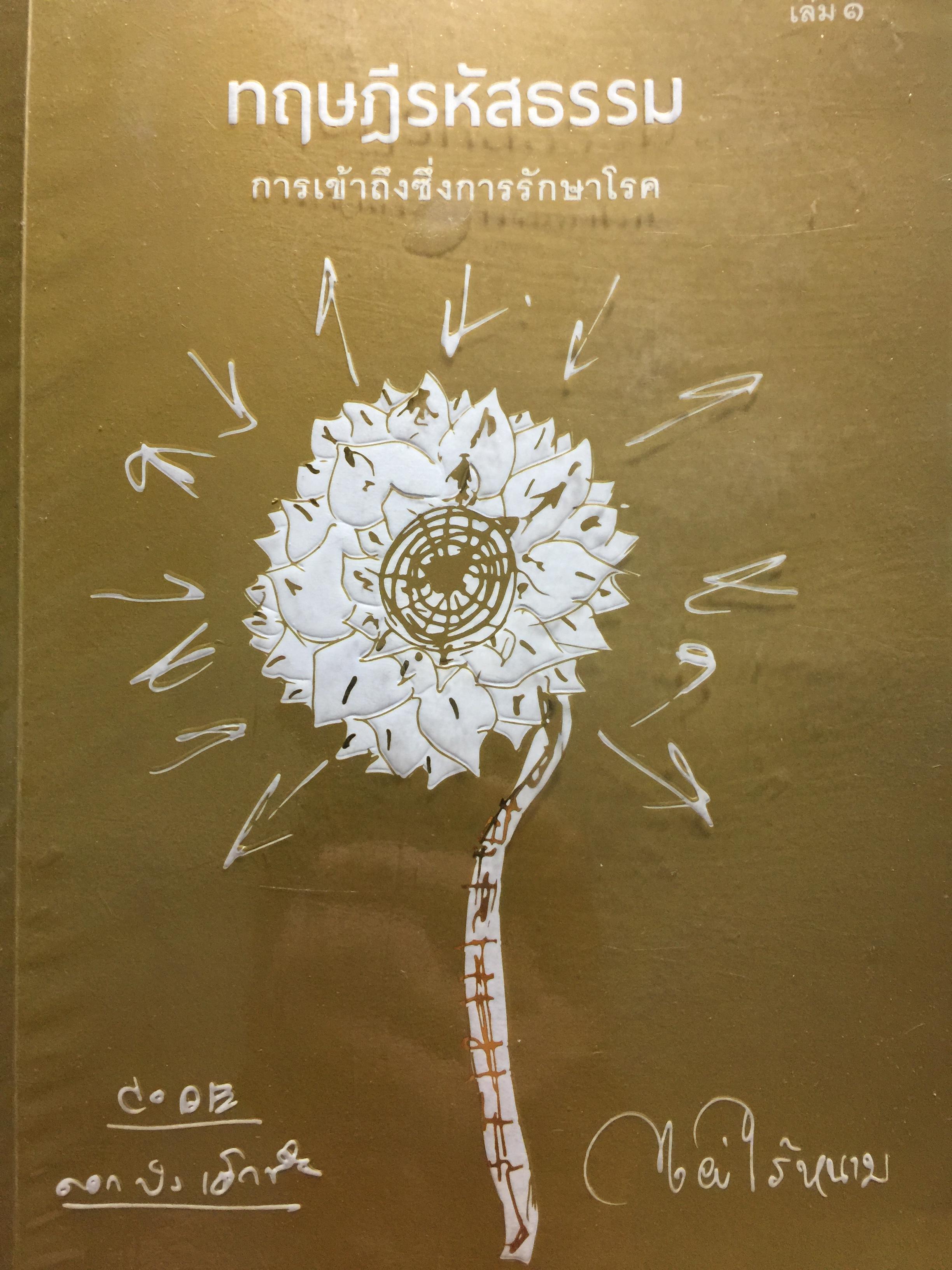 ทฤษฎีรหัสธรรม. การเข้าถึงซึ่งการรักษาโรค. โดย ไผ่ไร้หนาม 0 กก.