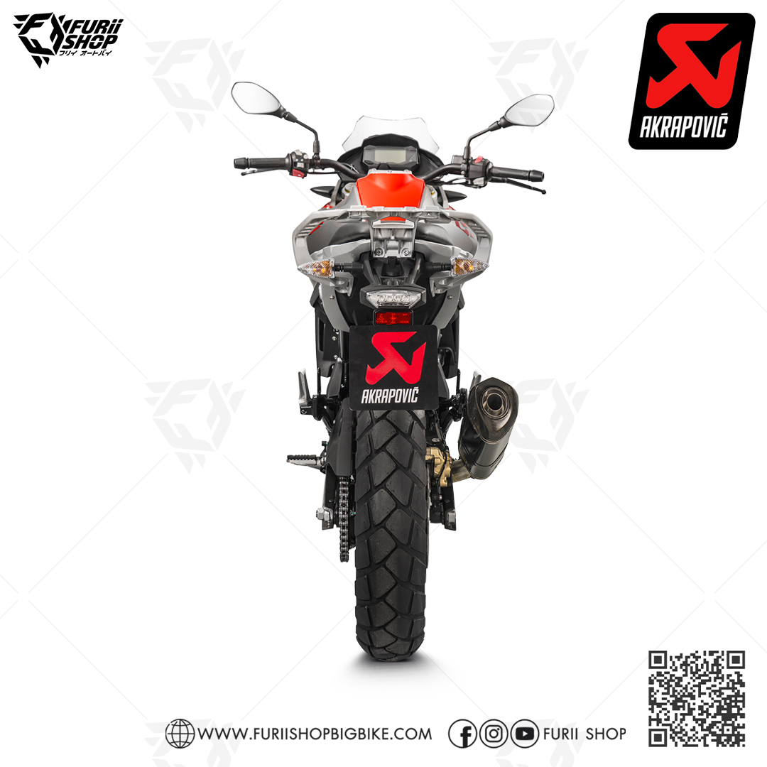 ท่อมอเตอร์ไซค์ Akrapovic Carbon : for BMW G310GS 2018-2021