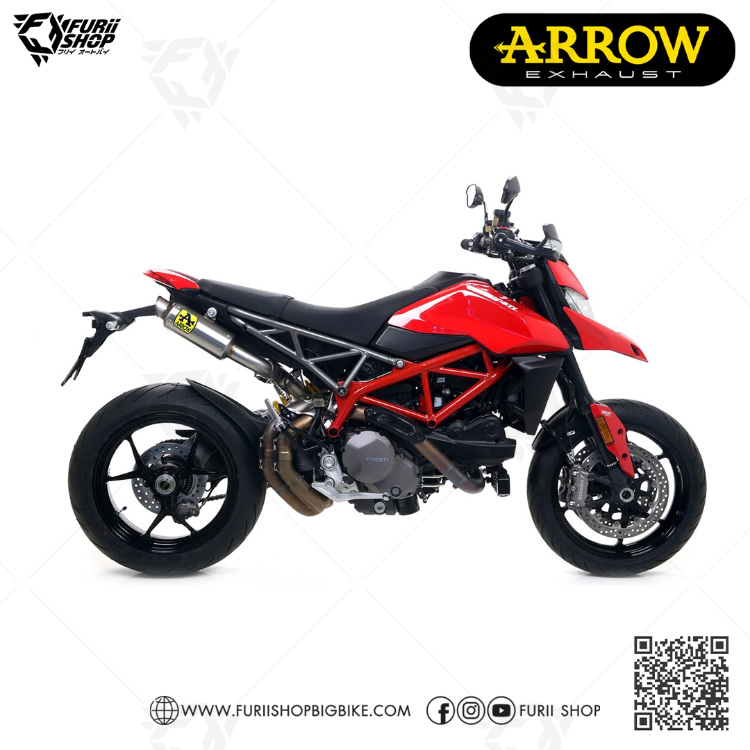 ท่อมอเตอร์ไซค์ Arrow Slip on GP2 : for Ducati Hypermotard 950 2019-2022