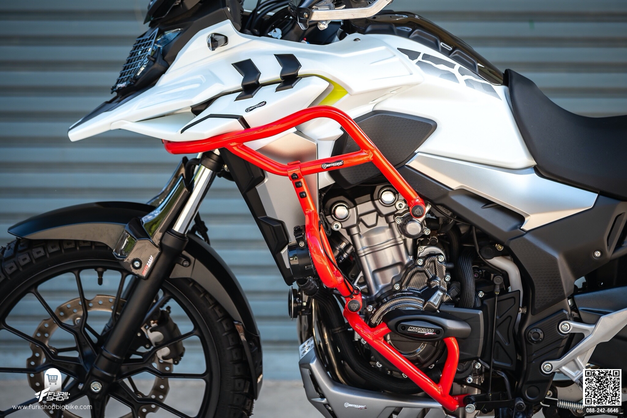 แคชบาร์ตัวบน+กลาง MOTOZAAA FOR CB500X 2014-2019