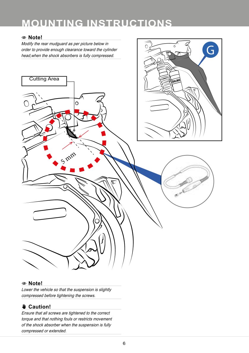 โช๊คหลังแต่ง Ohlins HO112 For Honda PCX 160 ปี 2021-2023