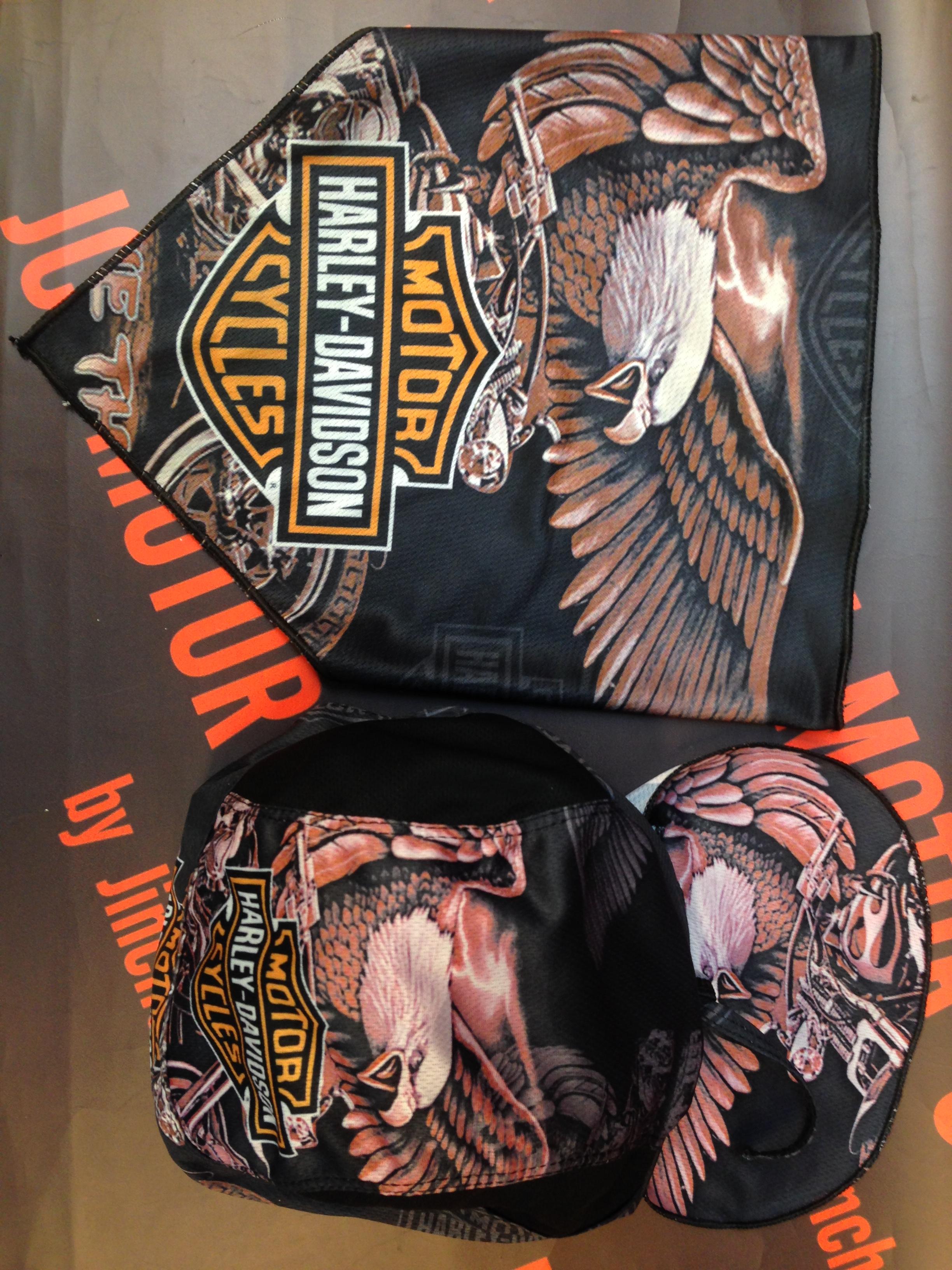 ชุดผ้าปิดจมูก - ผ้าโพกหัว Harley