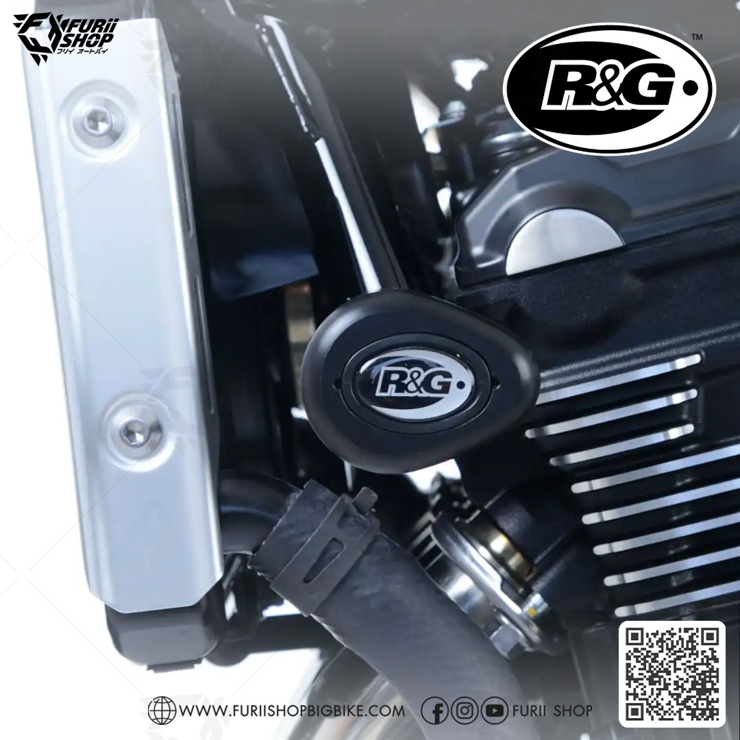 กันล้มกลาง R&G Crash Protector : for Kawasaki Z900RS 2018