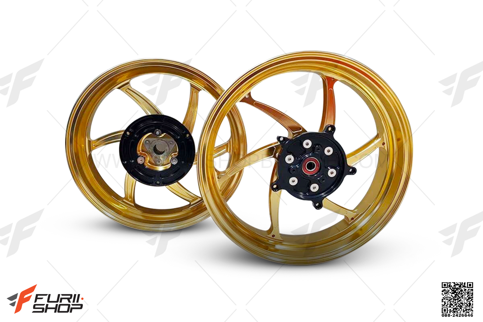 ล้อ OVER สีทอง FOR YAMAHA XMAX300