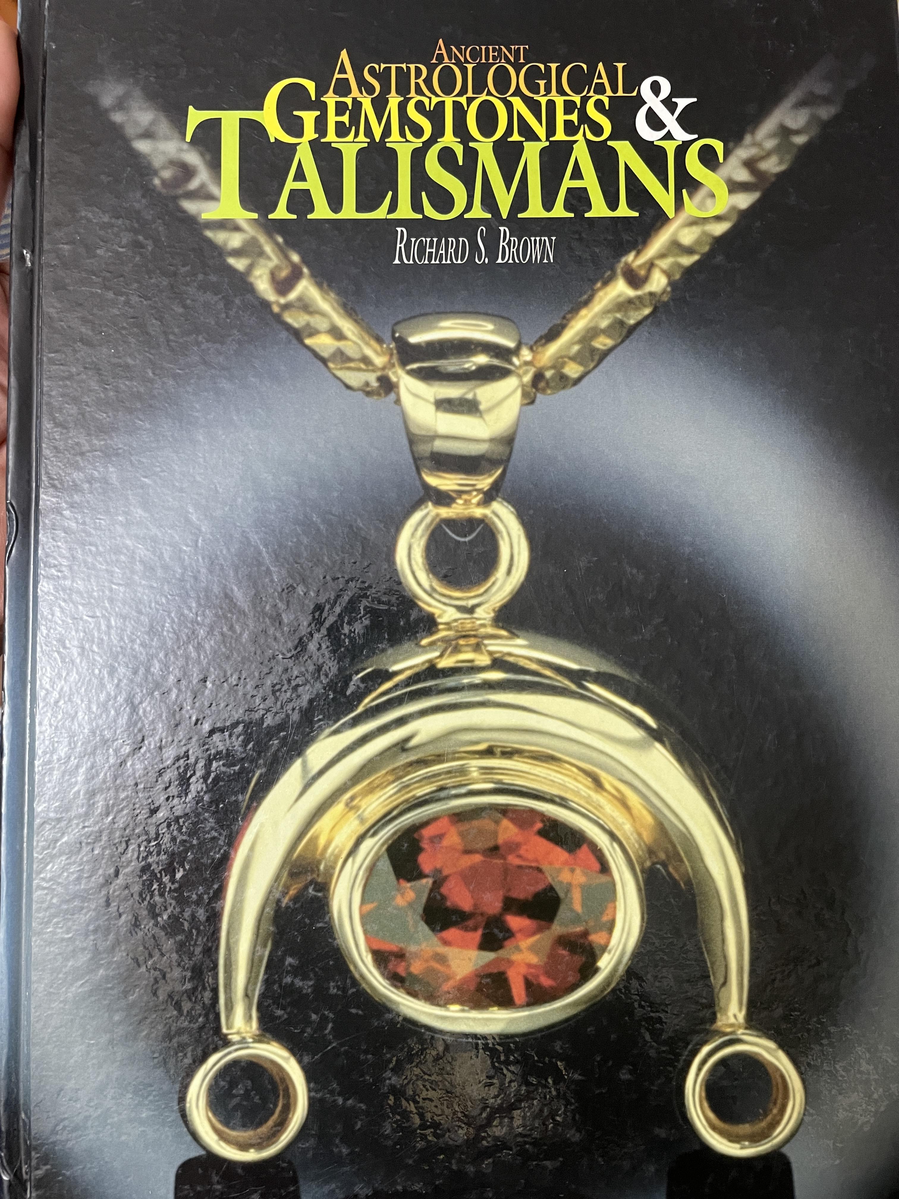 Ancient. Astrological Gemstones & Talismans. ผู้เขียน Richard S. Brown. 2 กก.