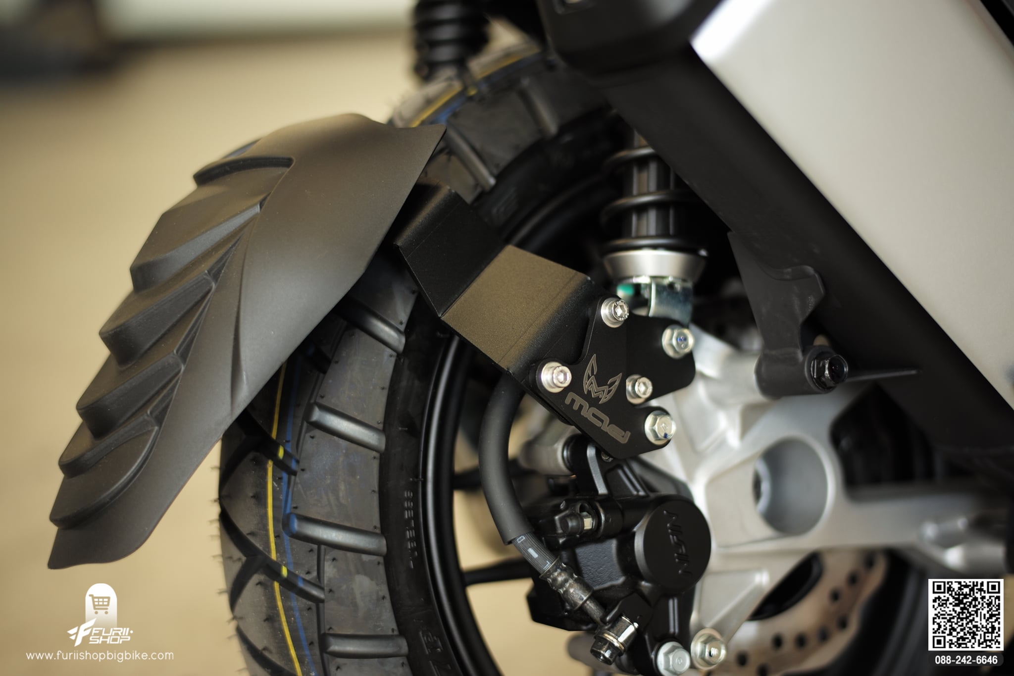 กันดีดขาเดี่ยว Single Arm Splashguard M.A.D FOR HONDA ADV