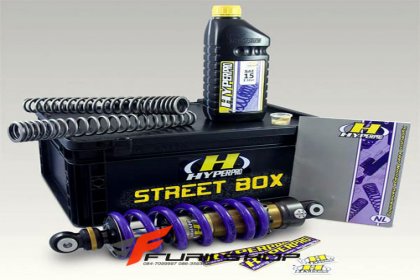 ชุดสปริงโช๊ค STREET BOX HYPERPRO FOR KAWASAKI ER6N/NINJA650