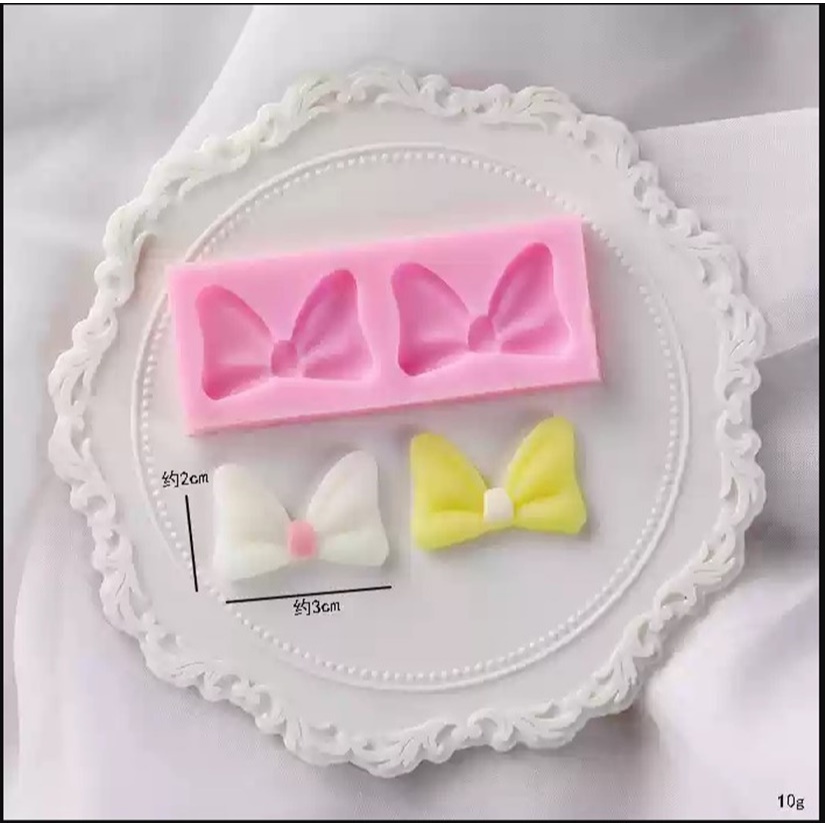 แม่พิพม์ซิลิโคน ฟองดองโบว์ คละไซร์ วุ้น ช๊อคโกแลต ฟองดอง กัมแพลส