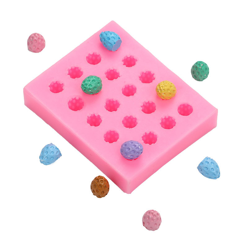 แม่พิพม์ ซิลิโคน พิมพ์ฟองดองสตอเบรี