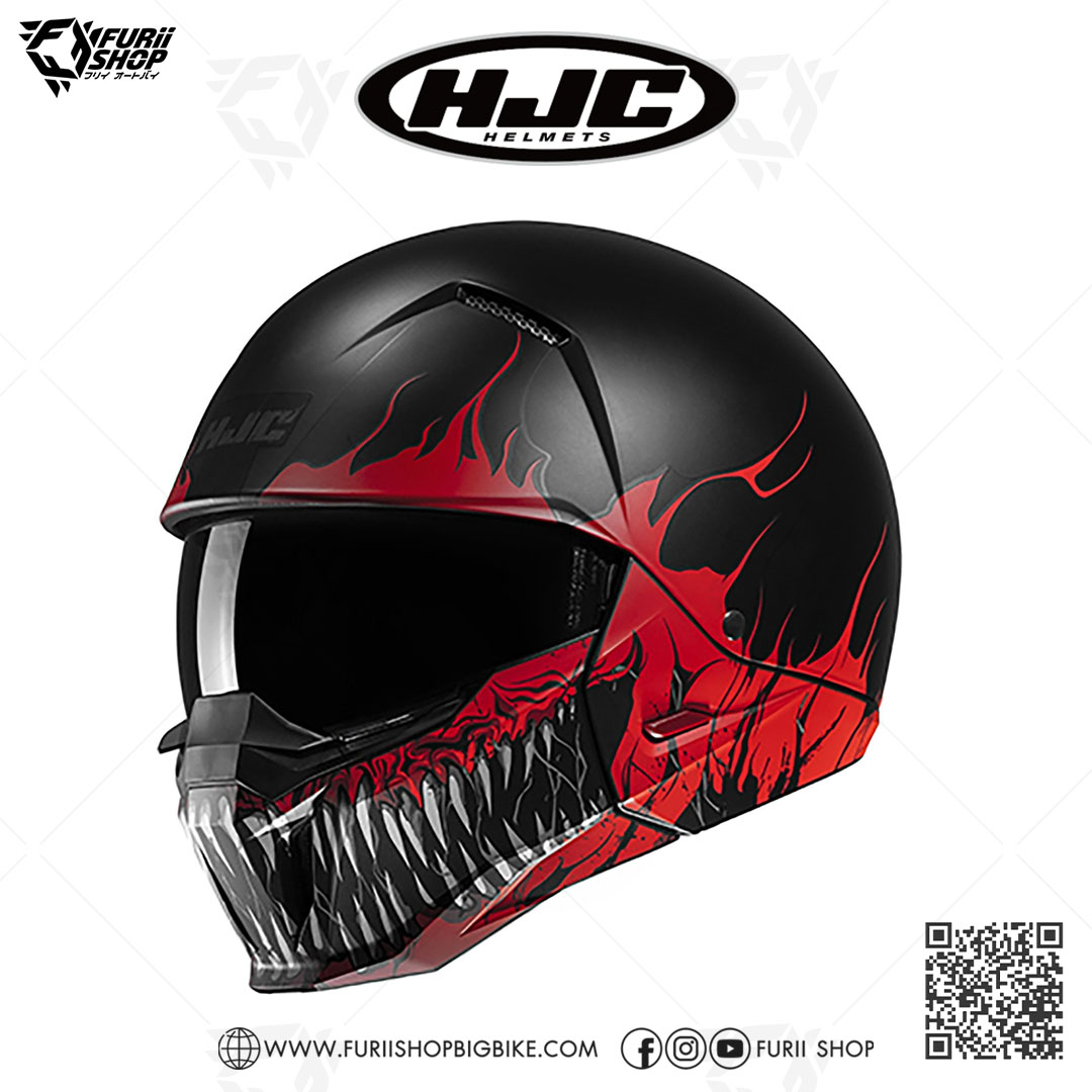 หมวกกันน็อคครึ่งใบ(Halfface) HJC I20 : SCRAW MC1SF