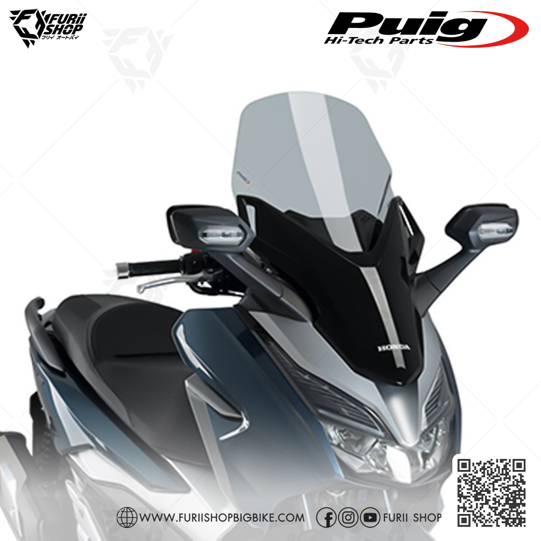 ชิลด์หน้า Puig Windshield : for Honda Forza300ABS 2018-2019/ForzaABS 350 2020-2021