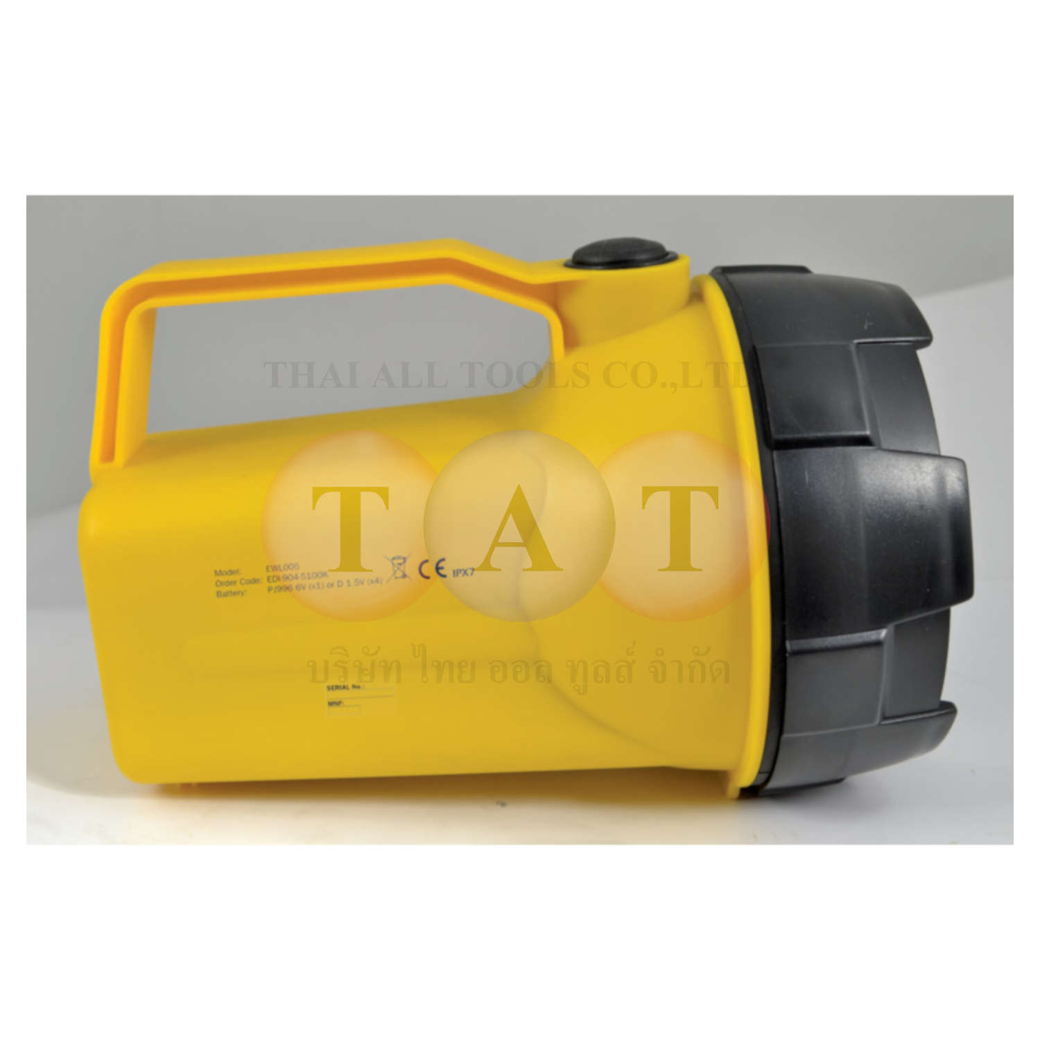 Edison.EWL0005 Waterproof 5W LED Lantern with a 150m beam.