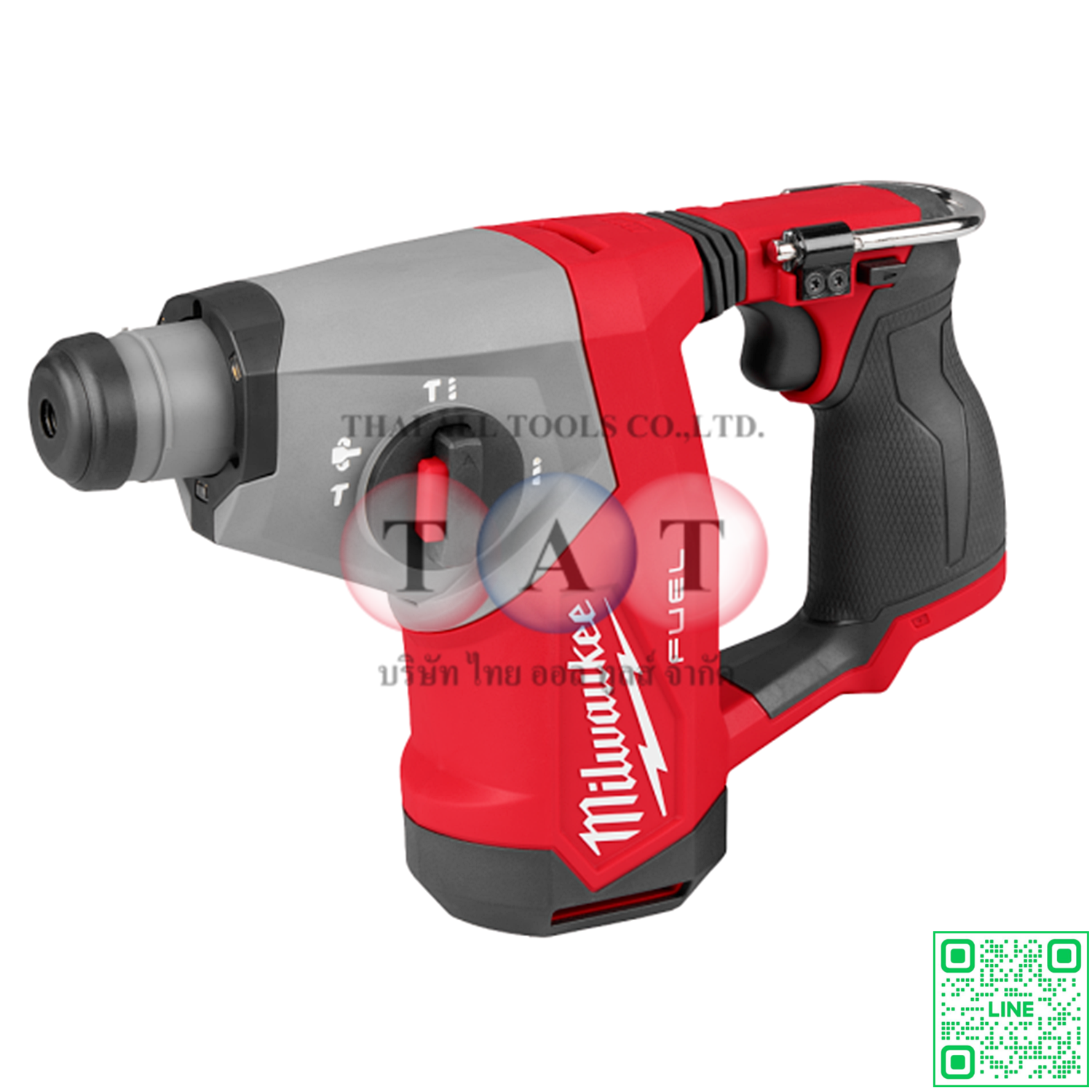 Milwaukee M12 FHAC16-0 สว่านโรตารี่ไร้สาย 16 มม. SDS Plus | แรงกระแทก 1.15J