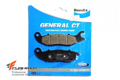 ผ้าเบรค BENDIX HYBRID หน้า FOR HONDA MSX