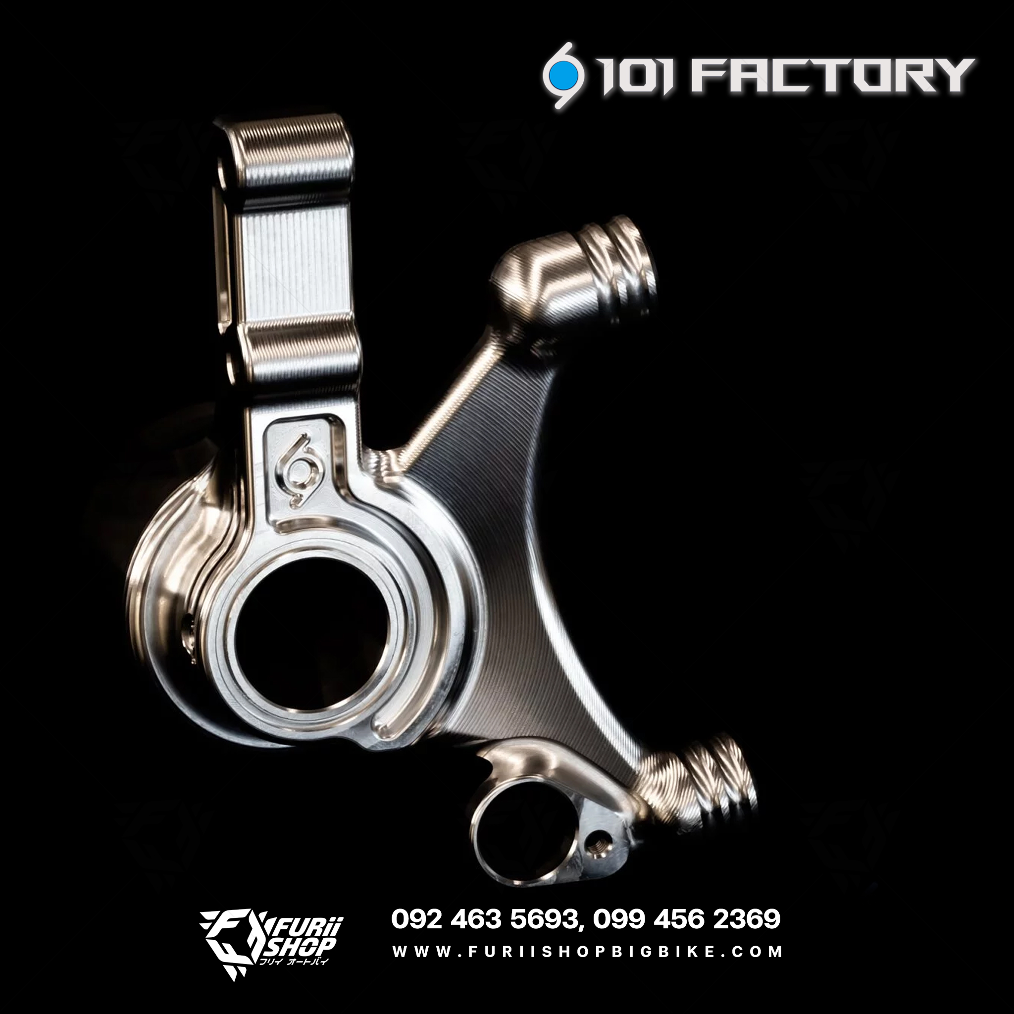 1O1 Factory For Vespa Sprint/Primavera/GTS Axle seating monoblock MXS-100-SP / GT (100mm)