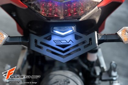 ท้ายสั้น Leon Feroce พร้อมแป้นยึดไฟเลี้ยว และ ไฟส่องทะเบียน สำหรับ Kawasaki Ninja300