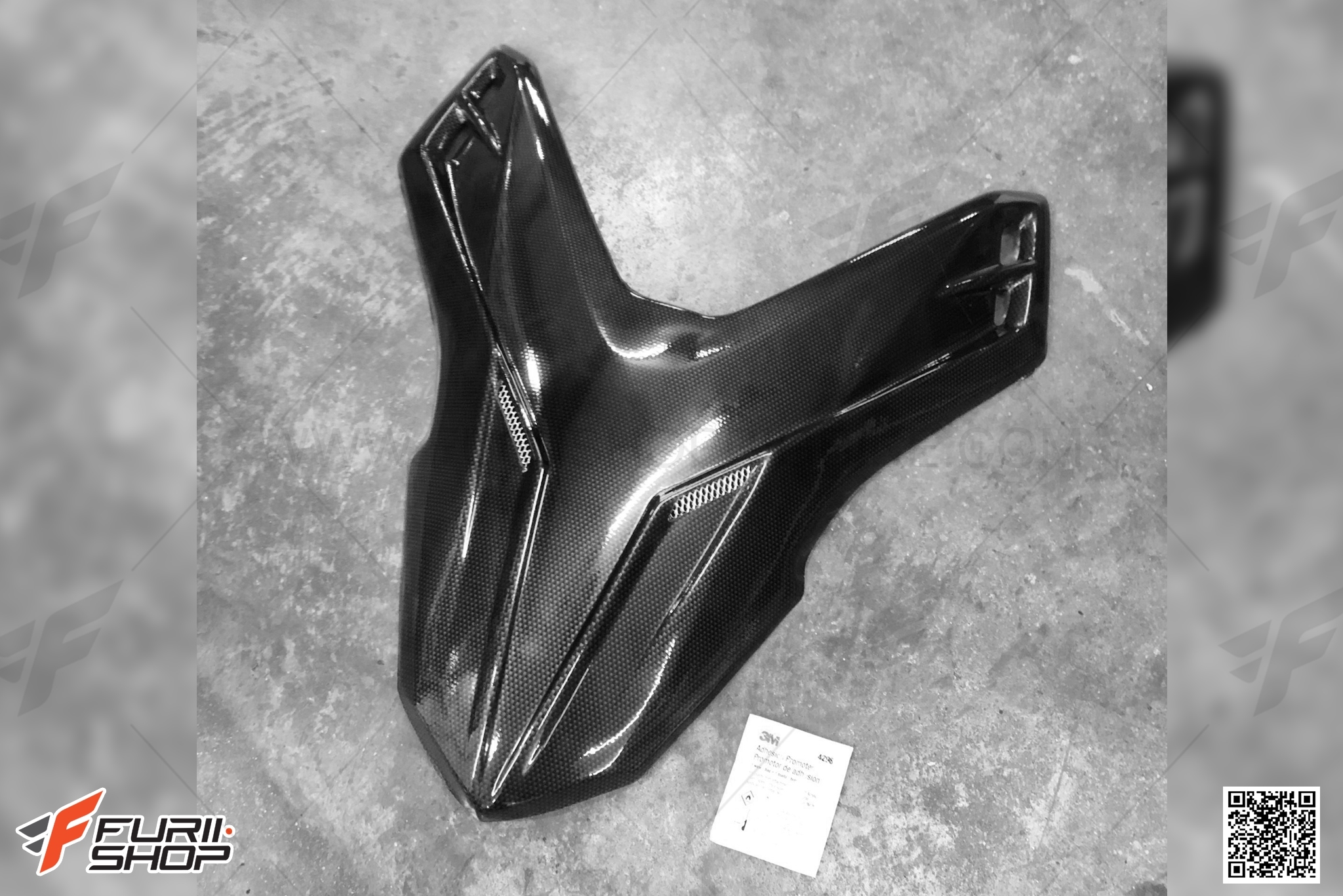 ครอบชิวหน้า MOTOZAAA เคฟล่า FOR HONDA FORZA300 (2018)