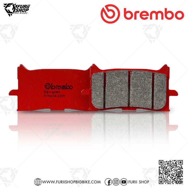 ผ้าเบรก Brembo (07HO62SA) : for HONDA : X-ADV 750 17-21 / CBR650R 19-21 / CRF1100L Africa Twin 20-21 / CB125R 18-22 / CB300R 13-22 / CB300R Neo Sports Cafe 19 / CB650R Neo Sports Cafe 19-21 / CRF1000L Africa Twin 16-19 / NT1100 22
