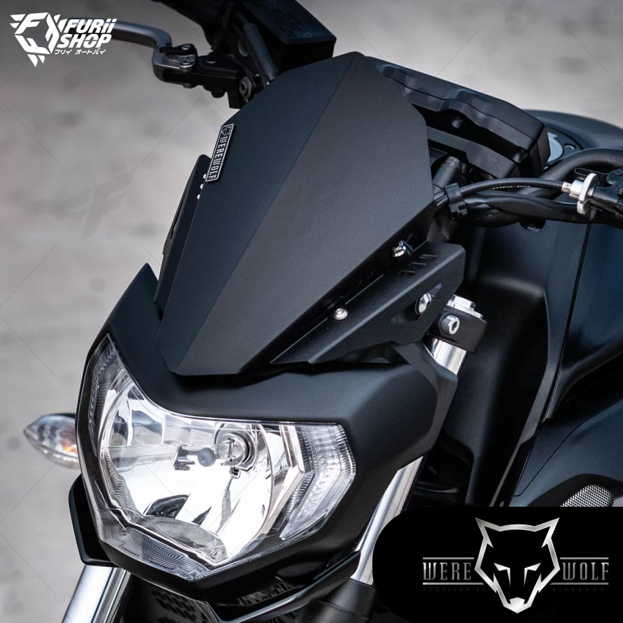 ชิลด์หน้า Were Wolf X-01 : for Yamaha MT07 2018-2020