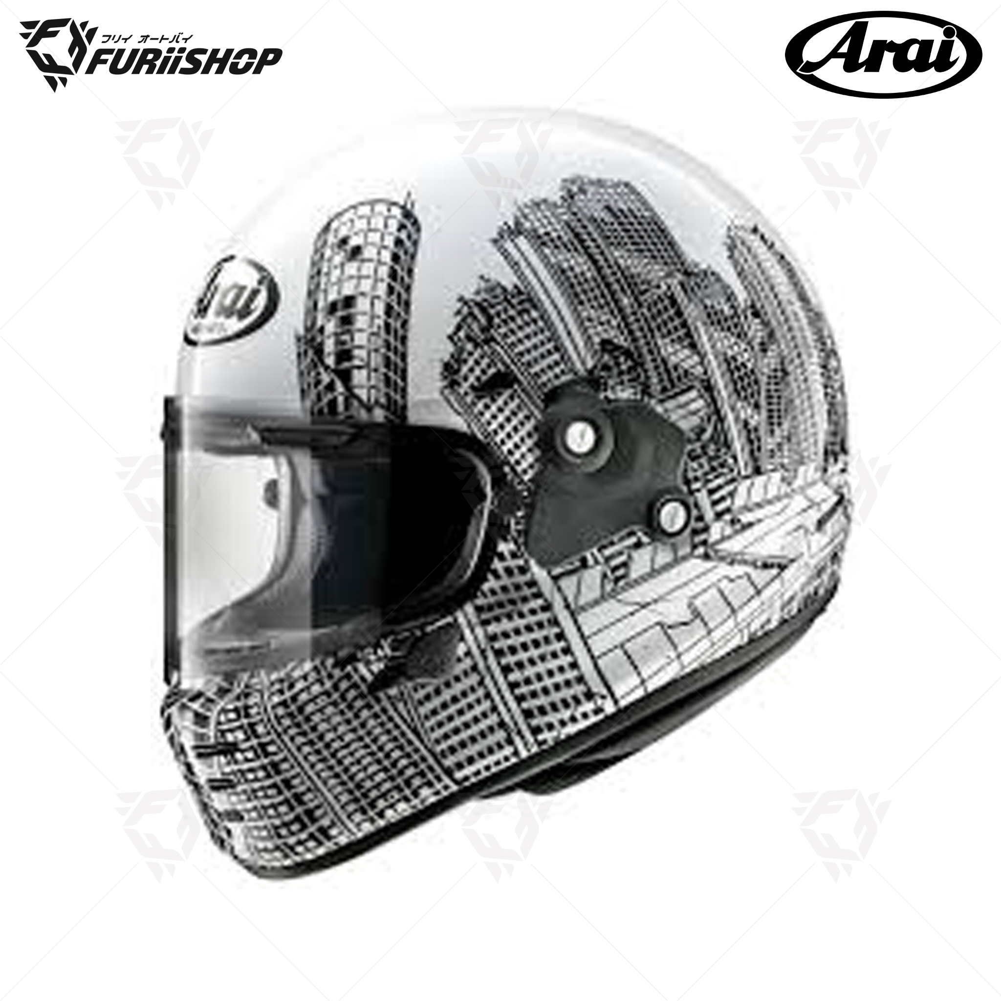 หมวกกันน็อคเต็มใบ Arai : CONCEPT-XE Roars