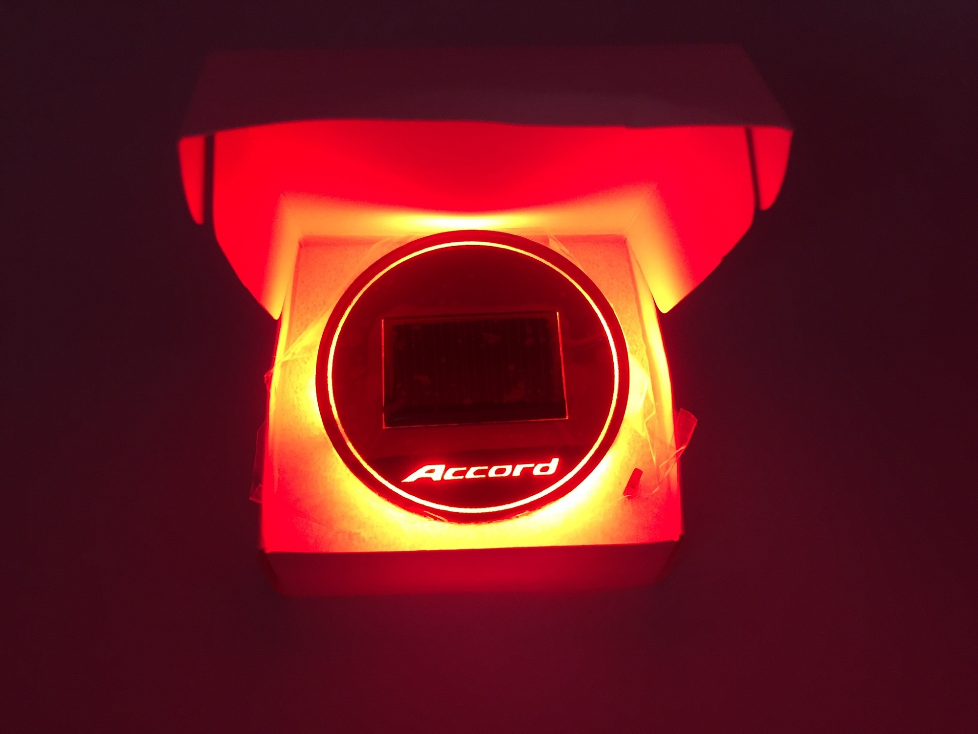 Accord Red สีแดง