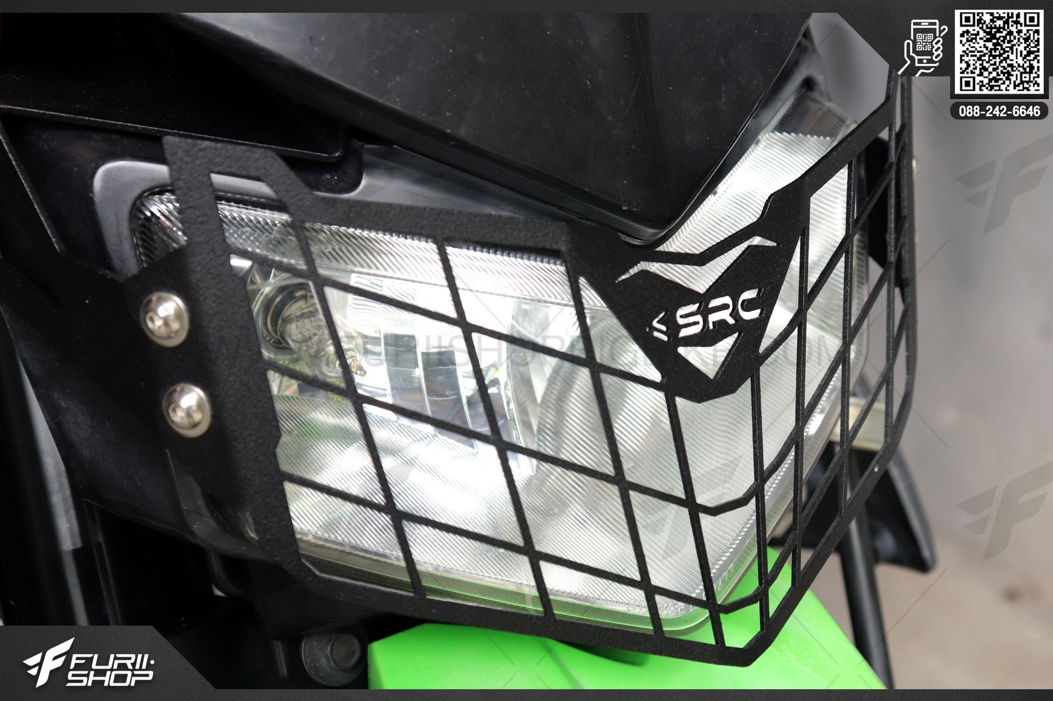 การ์ดไฟหน้า SRC FOR KAWASAKI D-TARKER 250